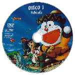 carátula cd de Doraemon Y Los Dioses Del Viento - Disco 01
