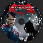 carátula cd de Batman Vs Superman - El Origen De La Justicia - Custom - V2