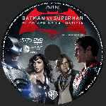 cartula cd de Batman Vs Superman - El Origen De La Justicia - Custom - V3