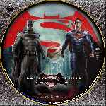 cartula cd de Batman V Superman - El Amanecer De La Justicia - Custom - V4