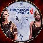 carátula cd de Persecucion Extrema 4 - Cd - Custom