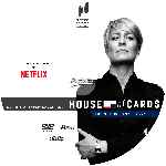 carátula cd de House Of Cards - Temporada 01 - Disco 02 - Custom - V2
