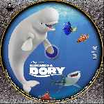 carátula cd de Buscando A Dory - Custom - V3