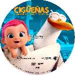 carátula cd de Ciguenas - La Historia Que No Te Contaron - Custom - V2