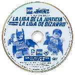 carátula cd de Lego Dc Comics - Super Heroes - La Liga De La Justicia Contra La Liga De Bizarro