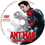 carátula cd de Ant-man - El Hombre Hormiga - Custom - V07