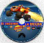 carátula cd de Blaze And The Monster Machines - Se Enciende La Mecha - Custom