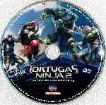carátula cd de Ninja Turtles - Fuera De Las Sombras - Custom - V2