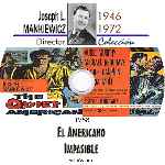 carátula cd de El Americano Impasible - Coleccion Joseph L Mankiewicz - Custom