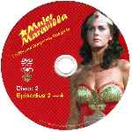carátula cd de Mujer Maravilla - Temporada 01 - Disco 02 - Custom