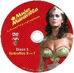 carátula cd de Mujer Maravilla - Temporada 01 - Disco 03 - Custom