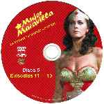 carátula cd de Mujer Maravilla - Temporada 01 - Disco 05 - Custom