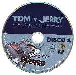 cartula cd de Tom Y Jerry - Coleccion Especial De Aniversario - Disco 01