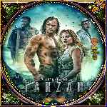 carátula cd de La Leyenda De Tarzan - 2016 - Custom - V5