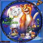 carátula cd de Los Aristogatos - Clasicos Disney - Custom - V3