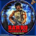 carátula cd de Rambo - Acorralado - Custom - V3