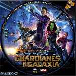 carátula cd de Guardianes De La Galaxia - 2014 - Custom - V19