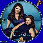 carátula cd de Las 4 Estaciones De Las Chicas Gilmore - Custom - V2