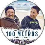carátula cd de 100 Metros - Custom