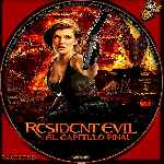 cartula cd de Resident Evil - El Capitulo Final - Custom - V05