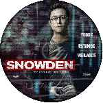 cartula cd de Snowden - Custom - V3
