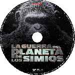 carátula cd de La Guerra Del Planeta De Los Simios - Custom