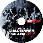 cartula cd de Guardianes De La Galaxia Vol. 2 - Custom