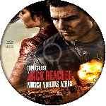 cartula cd de Jack Reacher - Nunca Vuelvas Atras - Custom