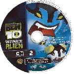 carátula cd de Ben 10 - Ultimate Alien - Volumen 02 - Heroe En Accion