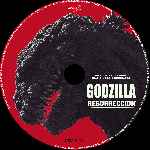 carátula cd de Godzilla Resurreccion - Custom