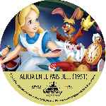 carátula cd de Alicia En El Pais De Las Maravillas - Clasicos Disney - Custom - V3