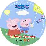 cartula cd de Peppa Pig - A Volar Cometa - Custom