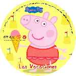 cartula cd de Peppa Pig - Las Vacaciones - Custom