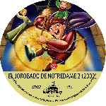 carátula cd de El Jorobado De Notre Dame 2 - Custom - V2