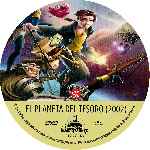 carátula cd de El Planeta Del Tesoro - Clasicos Disney - Custom - V6