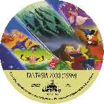 carátula cd de Fantasia 2000 - Clasicos Disney - Custom - V3