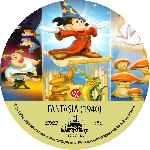 cartula cd de Fantasia - Clasicos Disney - Custom - V3