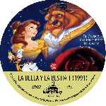 cartula cd de La Bella Y La Bestia - Clasicos Disney - Custom - V3