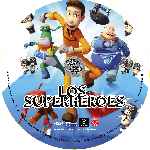 carátula cd de Los Superheroes - Custom