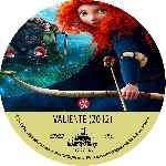 cartula cd de Valiente - 2012 - Custom - V4