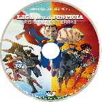 carátula cd de Liga De La Justicia - Crisis En Dos Tierras - Custom