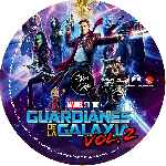 cartula cd de Guardianes De La Galaxia Vol. 2 - Custom - V06