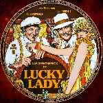 carátula cd de Los Aventureros De Lucky Lady - Custom