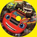 carátula cd de Blaze And The Monster Machines - A Todo Motor - Custom