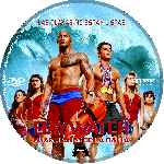 carátula cd de Baywatch - Guardianes De La Bahia - Custom - V2