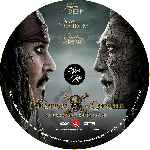 carátula cd de Piratas Del Caribe - La Venganza De Salazar - Custom - V09