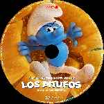 carátula cd de Los Pitufos En La Aldea Perdida - Custom - V4