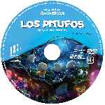 cartula cd de Los Pitufos En La Aldea Perdida - Custom - V8
