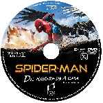 carátula cd de Spider-man - De Regreso A Casa - Custom