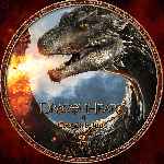 carátula cd de Dragonheart 4 - Corazon De Fuego - Custom - V2